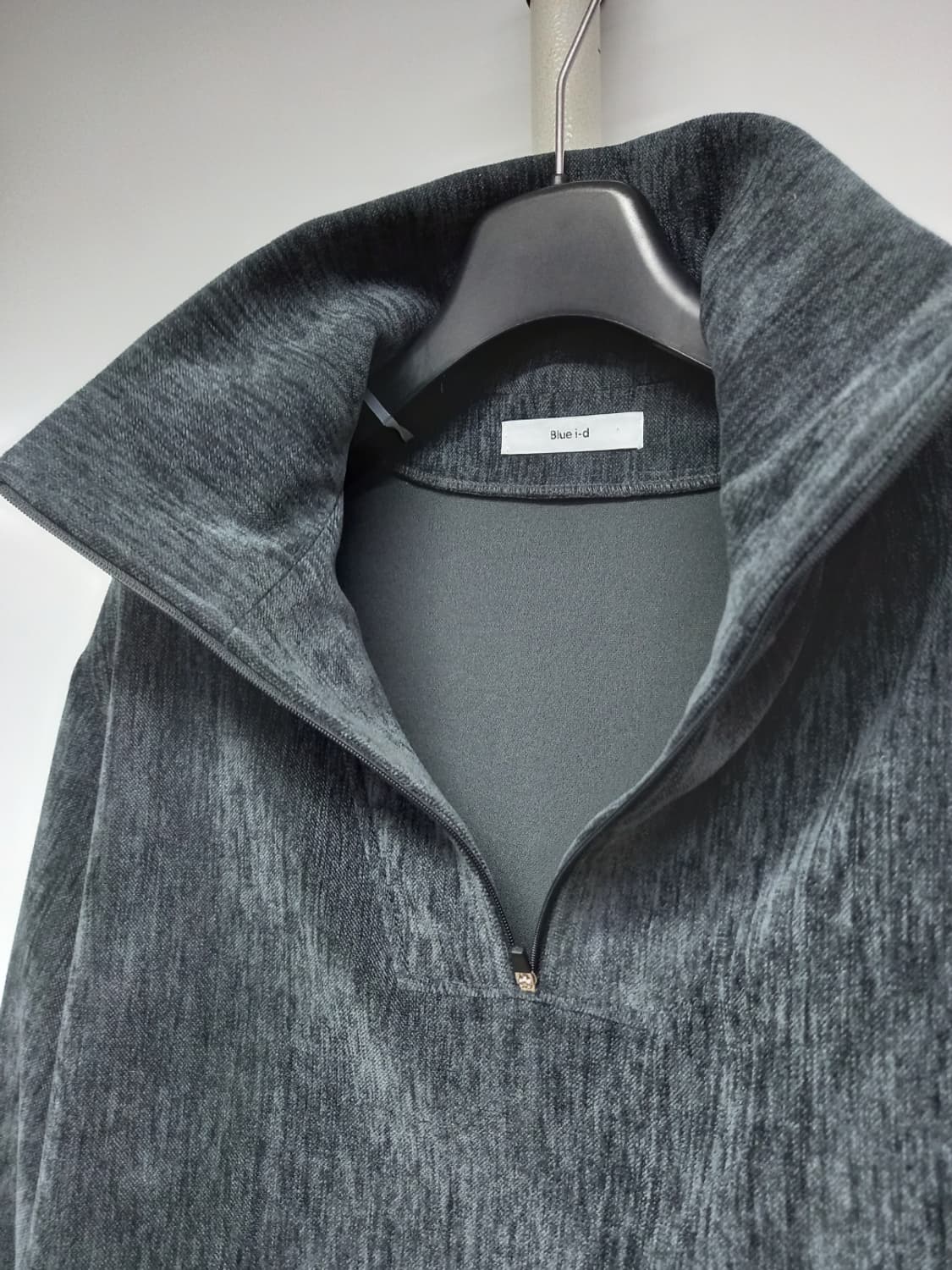 새 BLUE I-D 춘추동 하프집업 긴팔티셔츠 F 33-77 상품이미지8