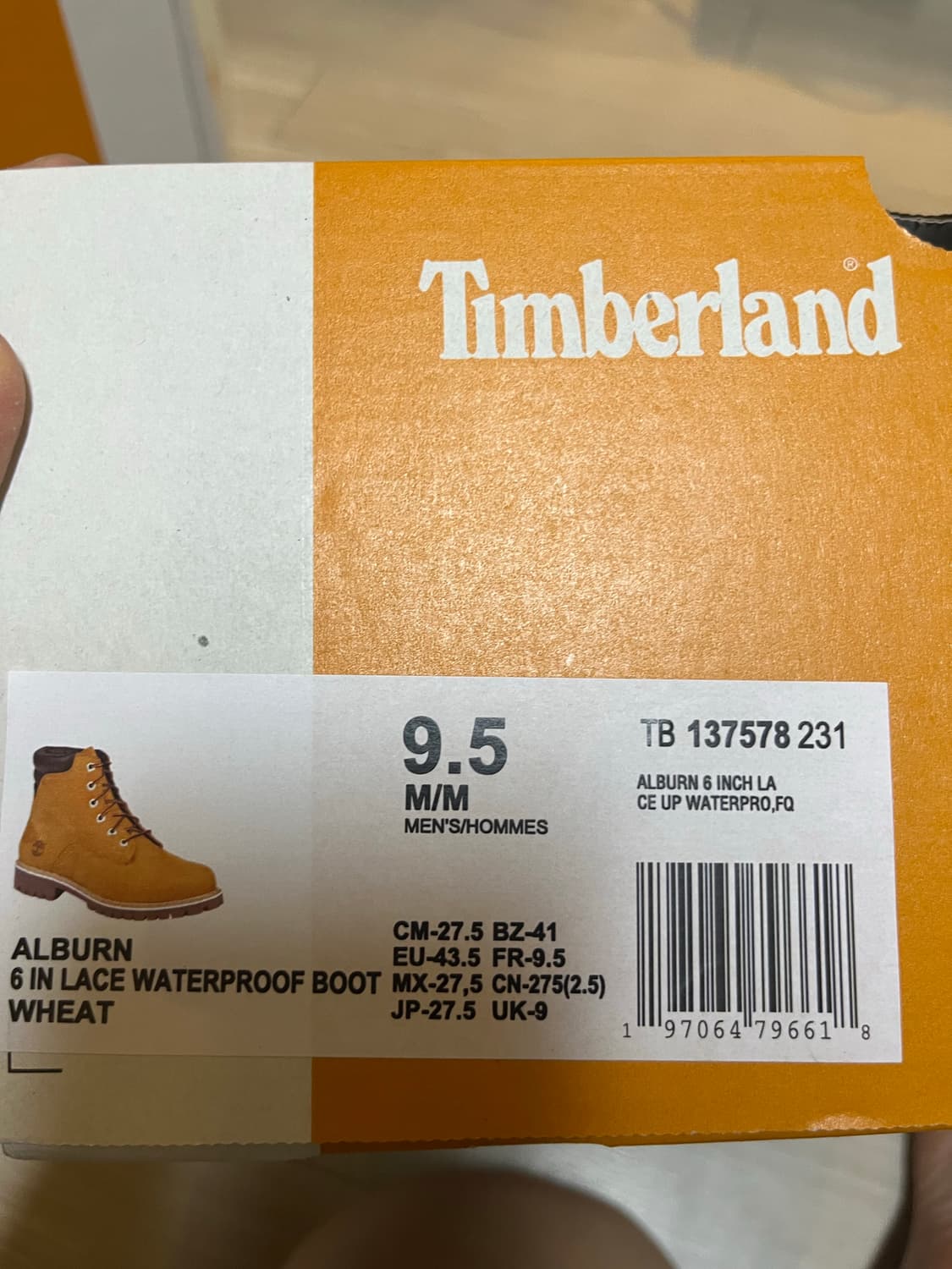 Timberland 6 Inch Lace Waterproof Boot  상품이미지1