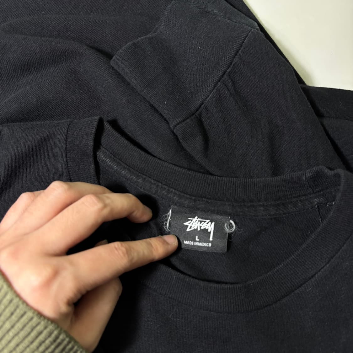 L 스투시 오사카 블랙 롱슬리브 상품이미지4