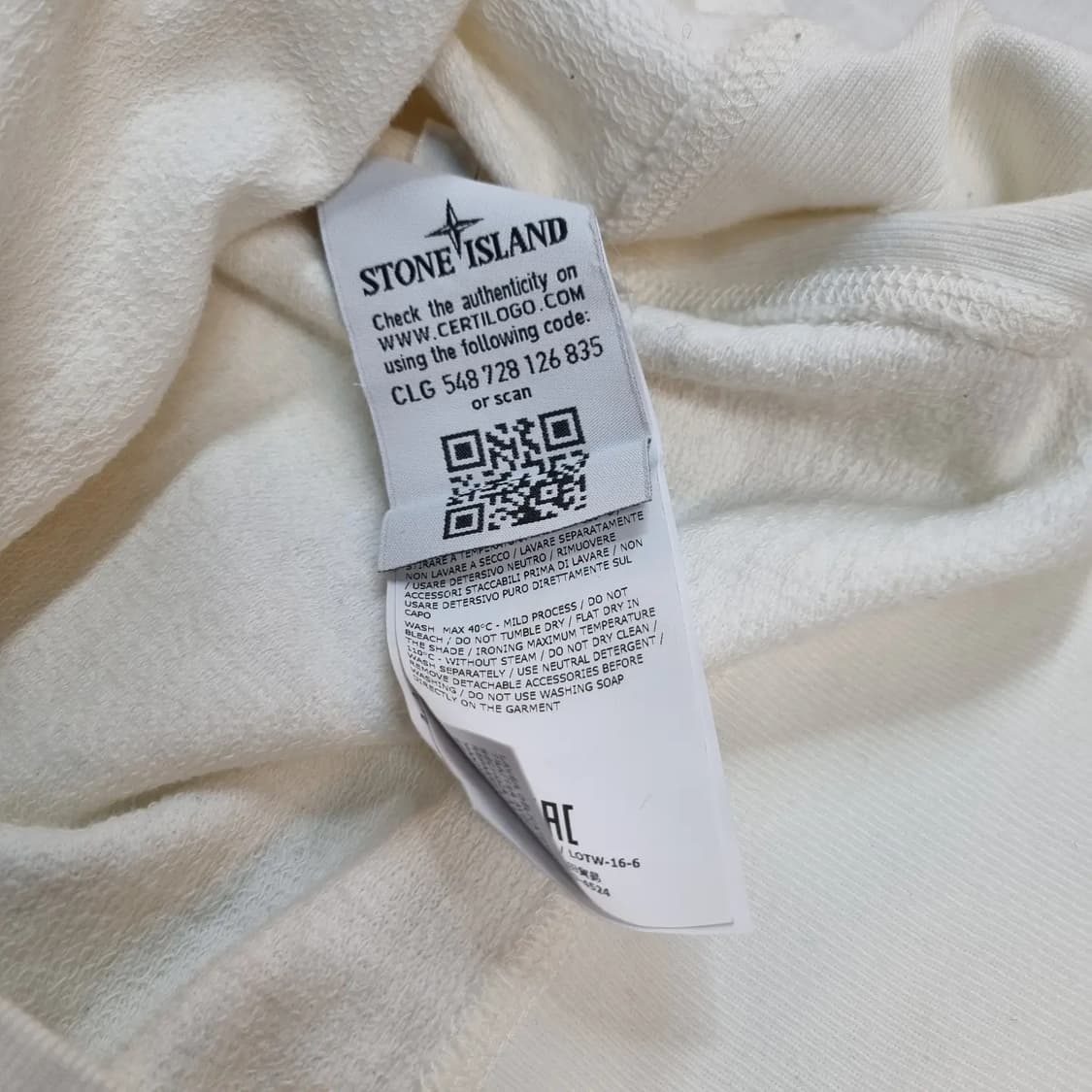 스톤 아일랜드 와펜 크루넥 상품이미지5