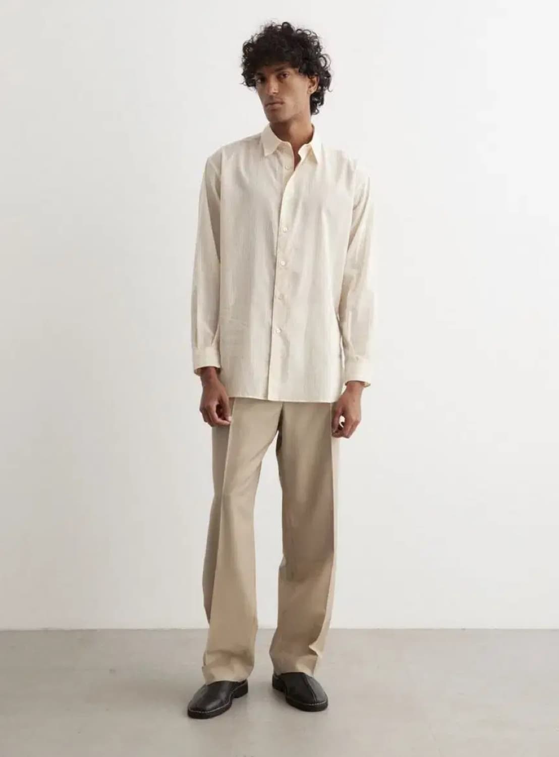 오라리 울 모헤어 슬랙스 / 3 상품이미지1