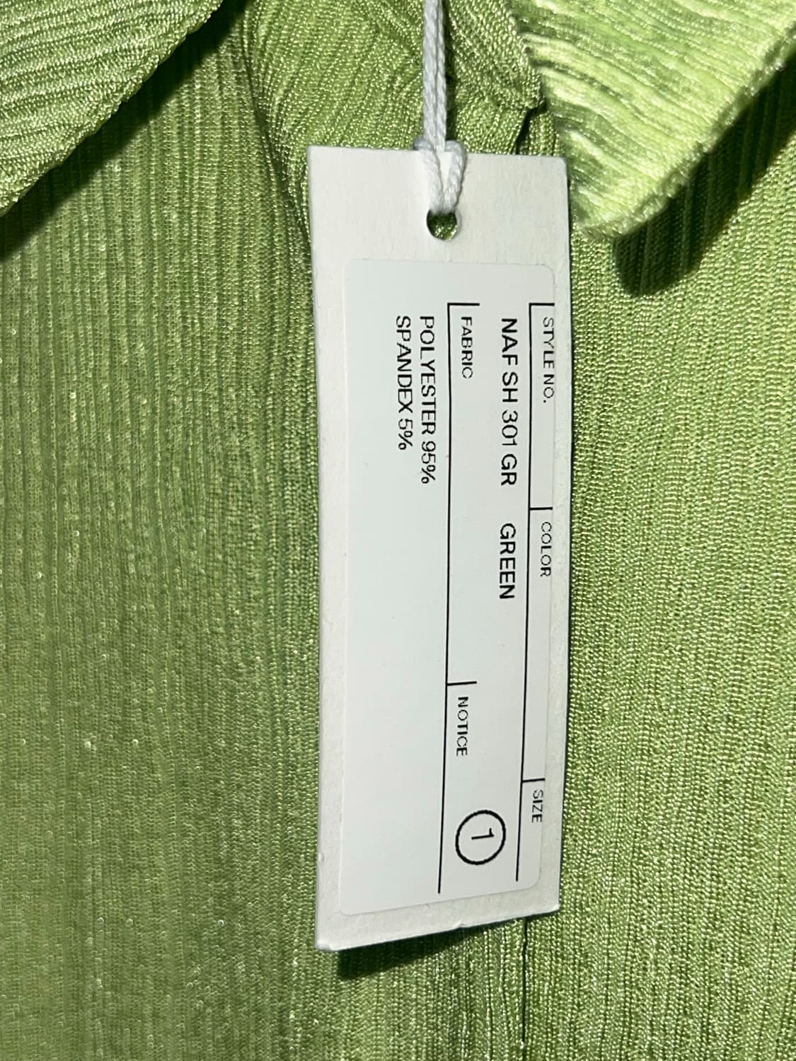 Nuuanu Yefeh Shirt (apple green) 상품이미지5