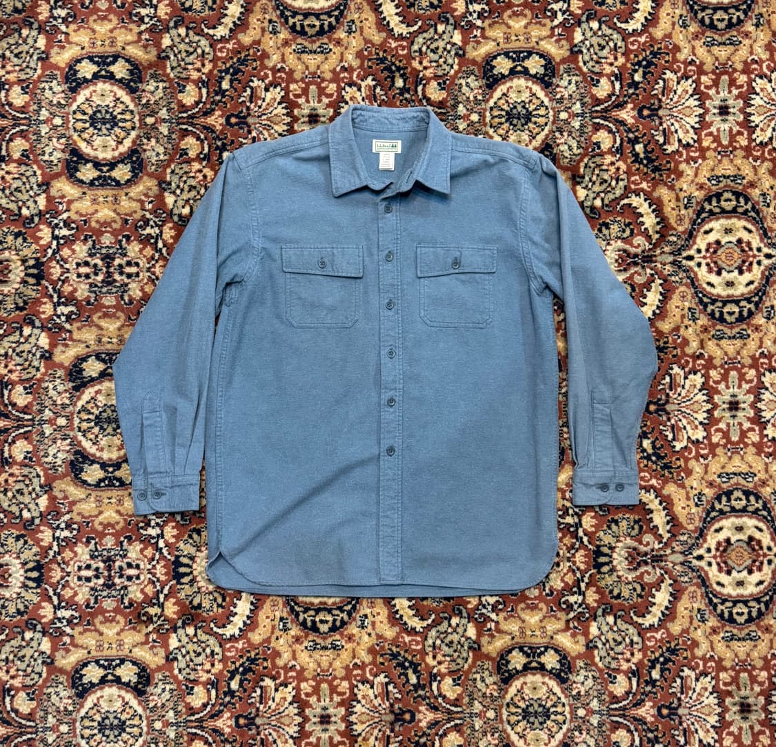 빈티지 엘엘빈 샤모아 셔츠 L (569) 상품이미지2