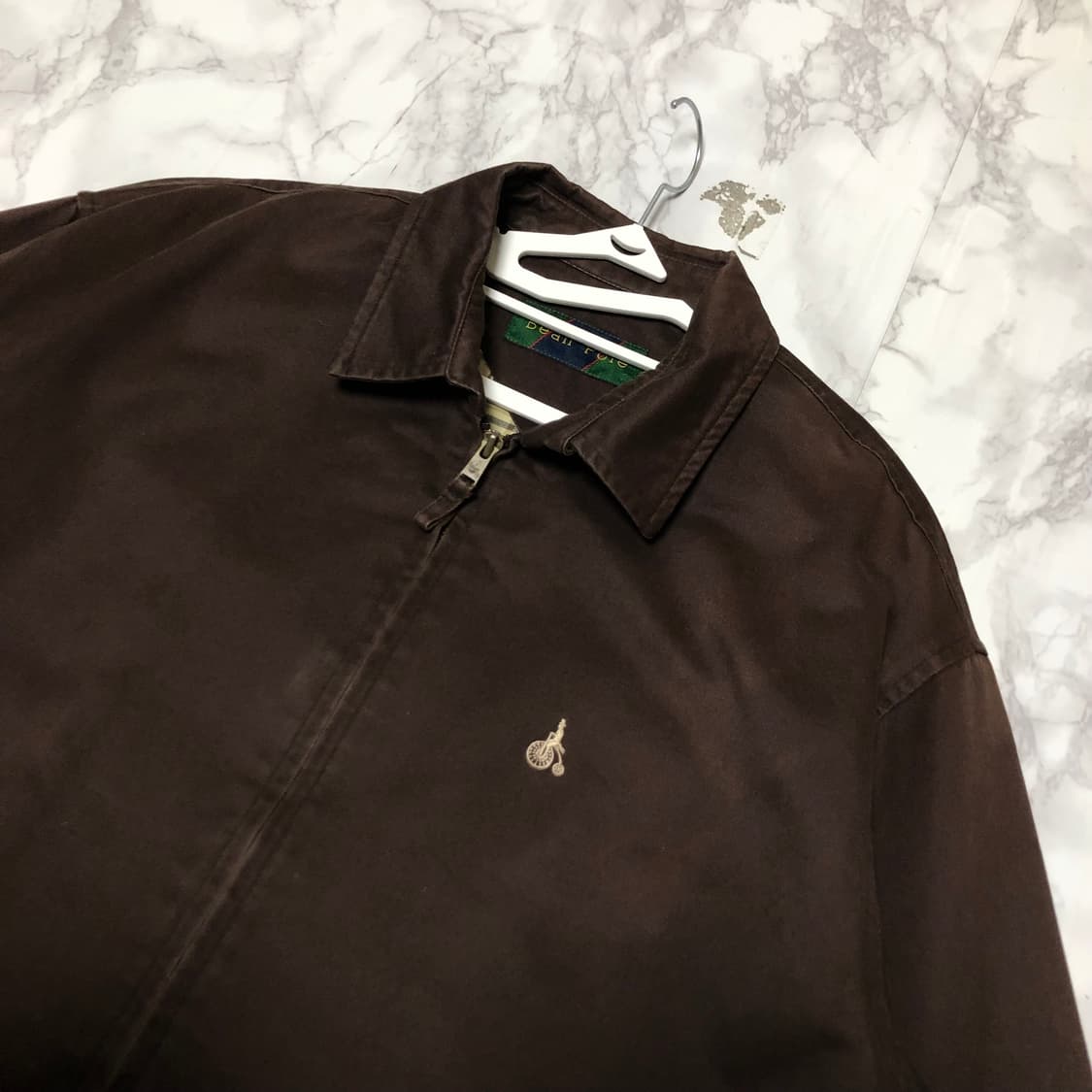 빈폴 자켓 블루종 스윙톱 깔끔 남성용 초코브라운 상품이미지3