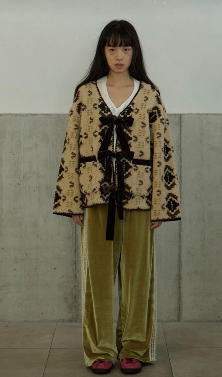 호쿠스포쿠스 노르딕 플리스 가디건 상품이미지2