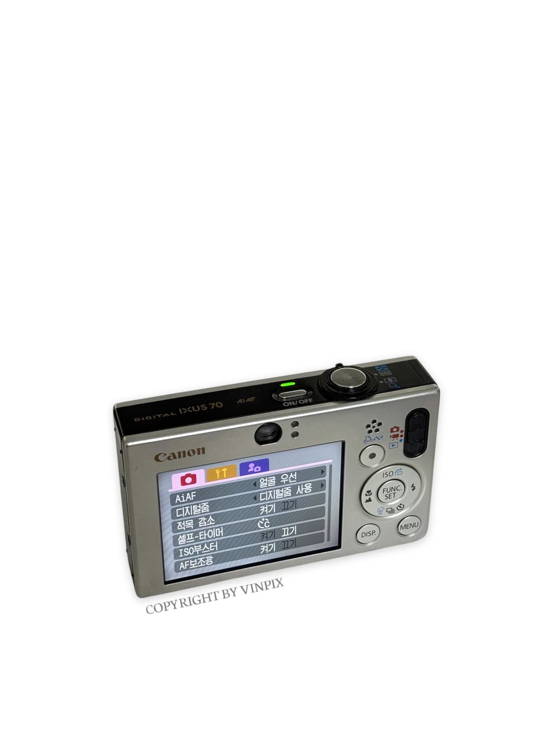 캐논 익서스 70(ixus 70) 디지털 카메라 디카 상품이미지8