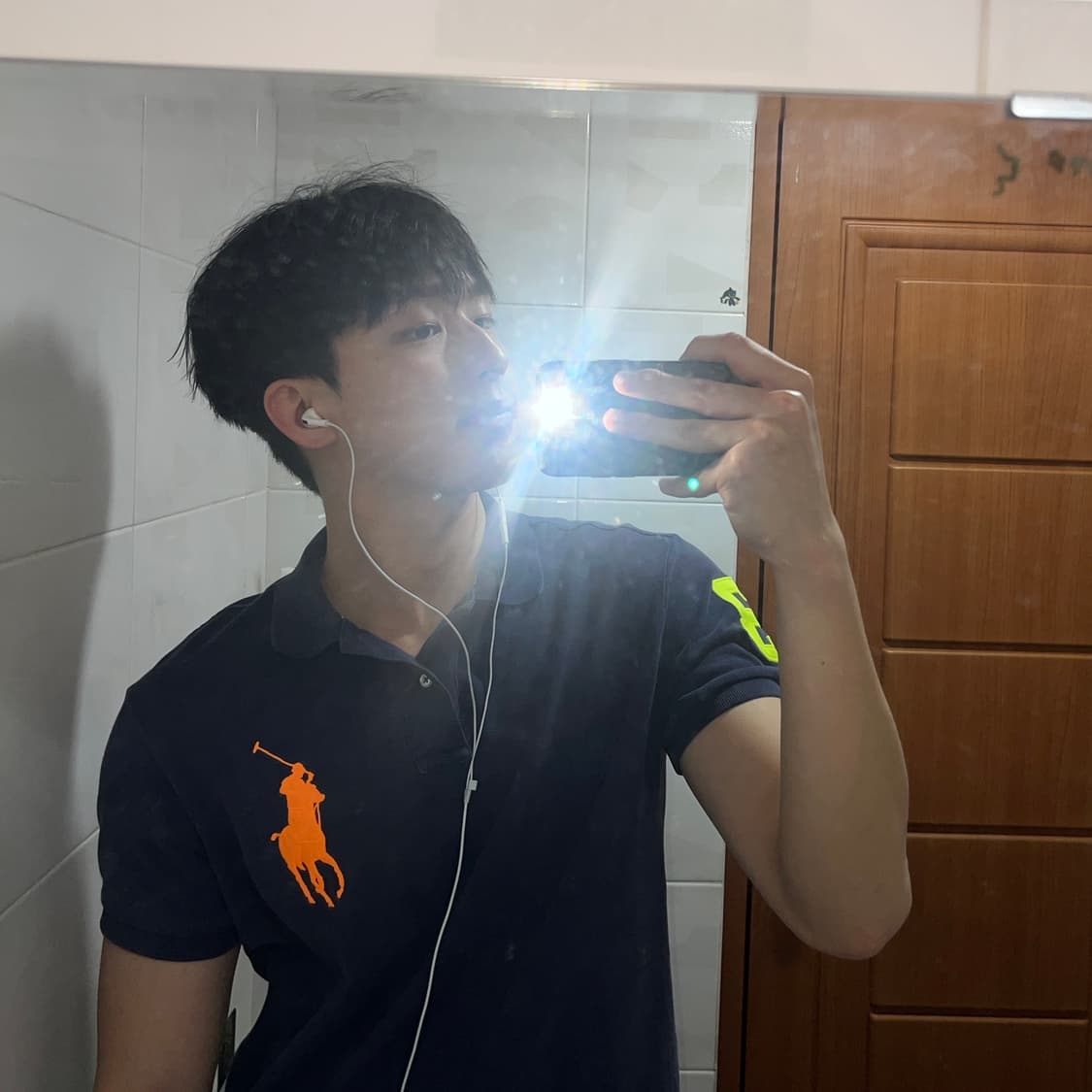 폴로 치프키프 넘버 3 빅포니 카라티 네이비 상품이미지1