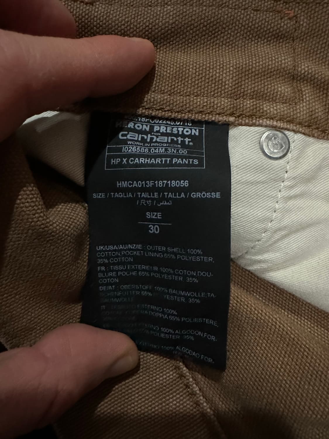 헤론 프레스톤 칼하트 카펜터 더블니 상품이미지5