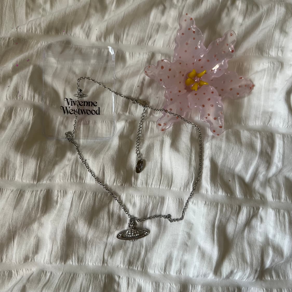 비비안웨스트우드 미니 바스 릴리프 네크리스 상품이미지8