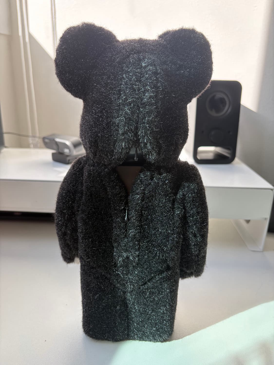 베어브릭 HF 후지와라 히로시 블랙 400% 상품이미지2