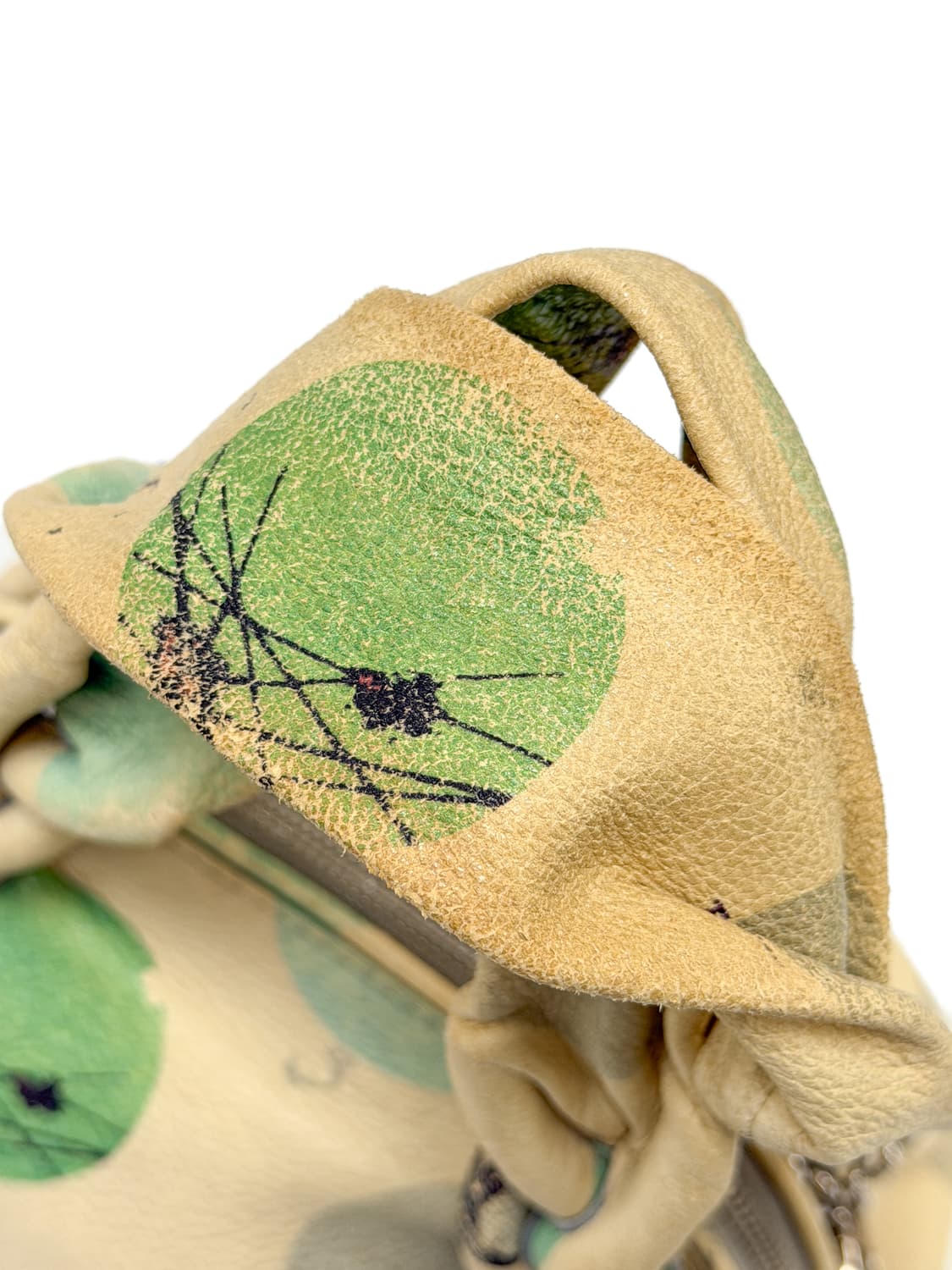 셀린느 크루즈 2008 뱅크 스왈로우 프린트 레더 토트백 상품이미지7