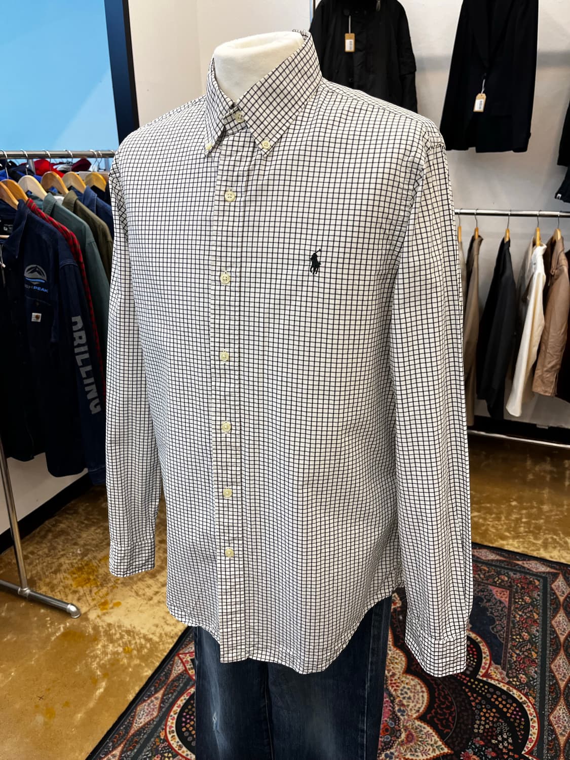 폴로 랄프 로렌 체크 셔츠 상품이미지2