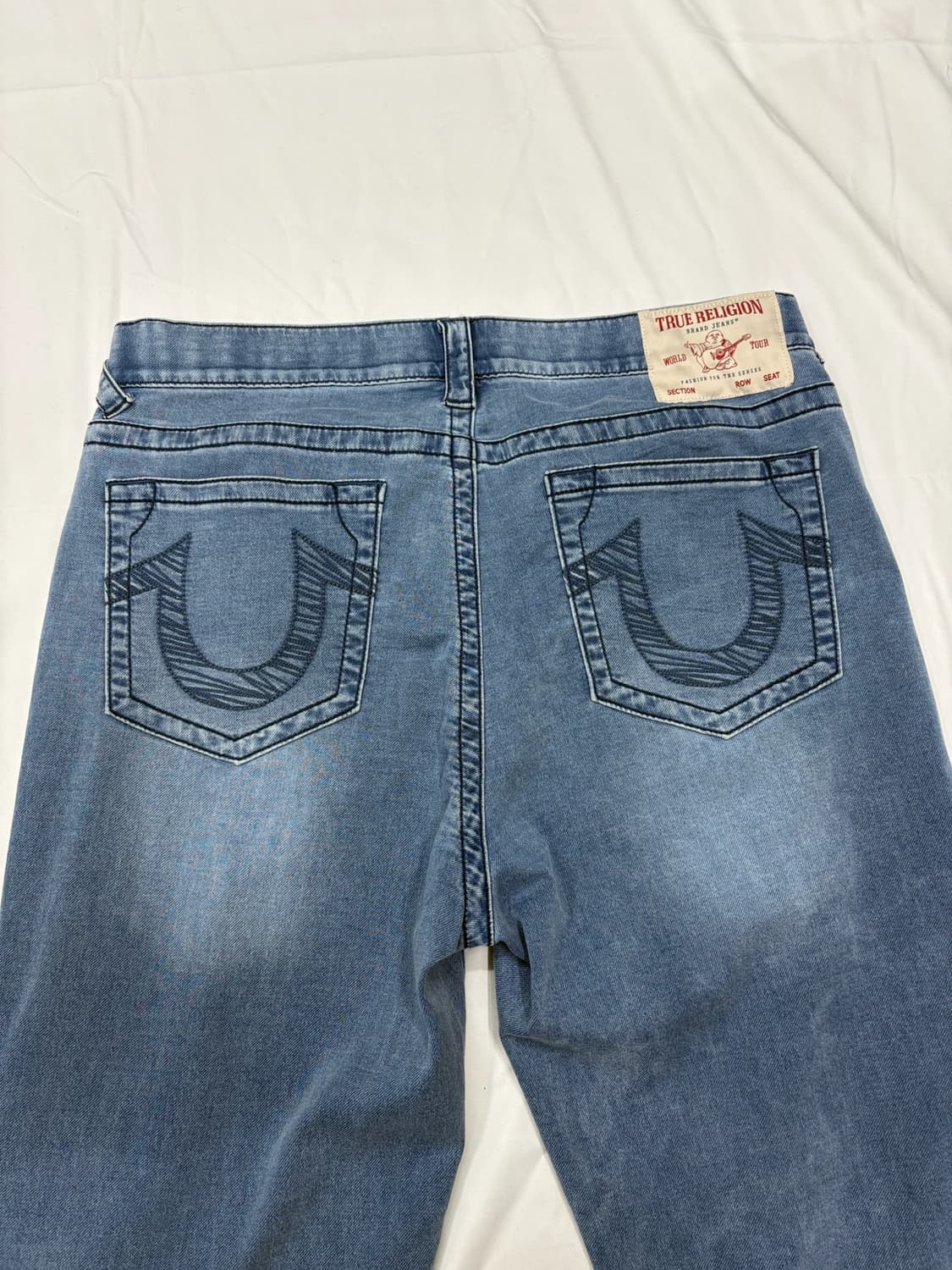 트루릴리전 라이트 워시 데님 팬츠 청바지 상품이미지8