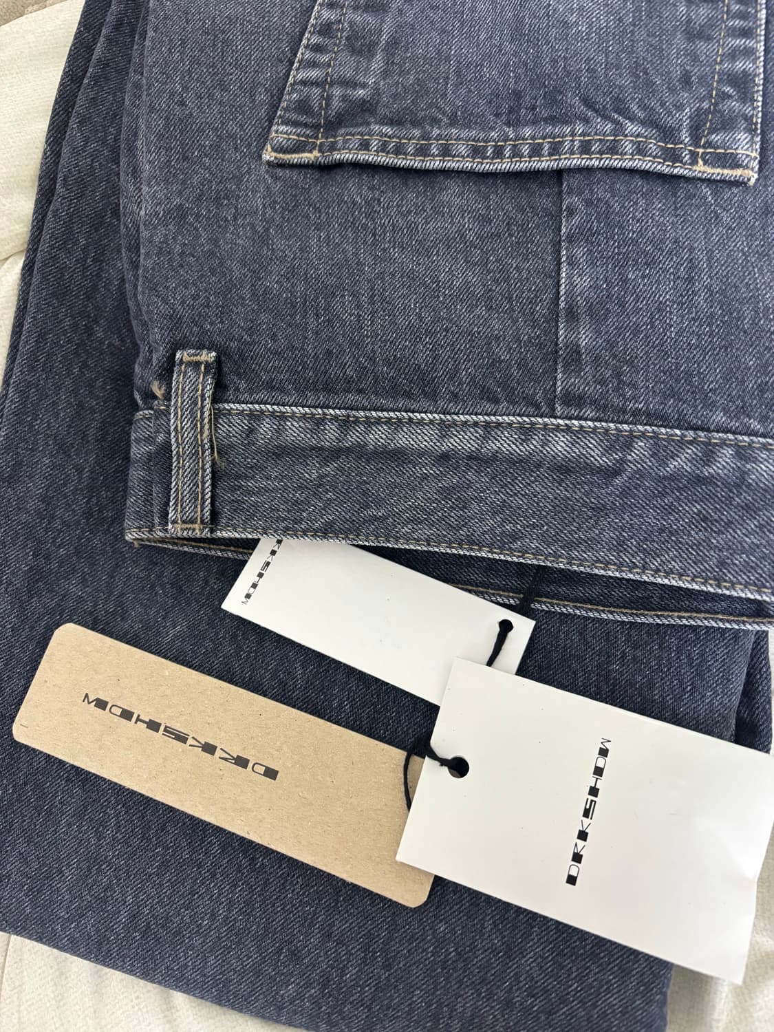 릭오웬스 볼란 부츠컷 데님팬츠 33사이즈 상품이미지5