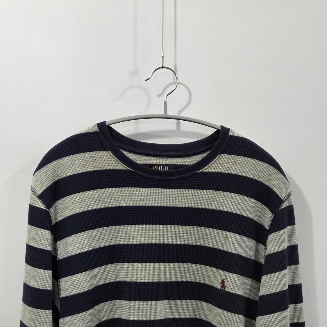 폴로랄프로렌 스트라이프 와플 롱슬리브 M  상품이미지2