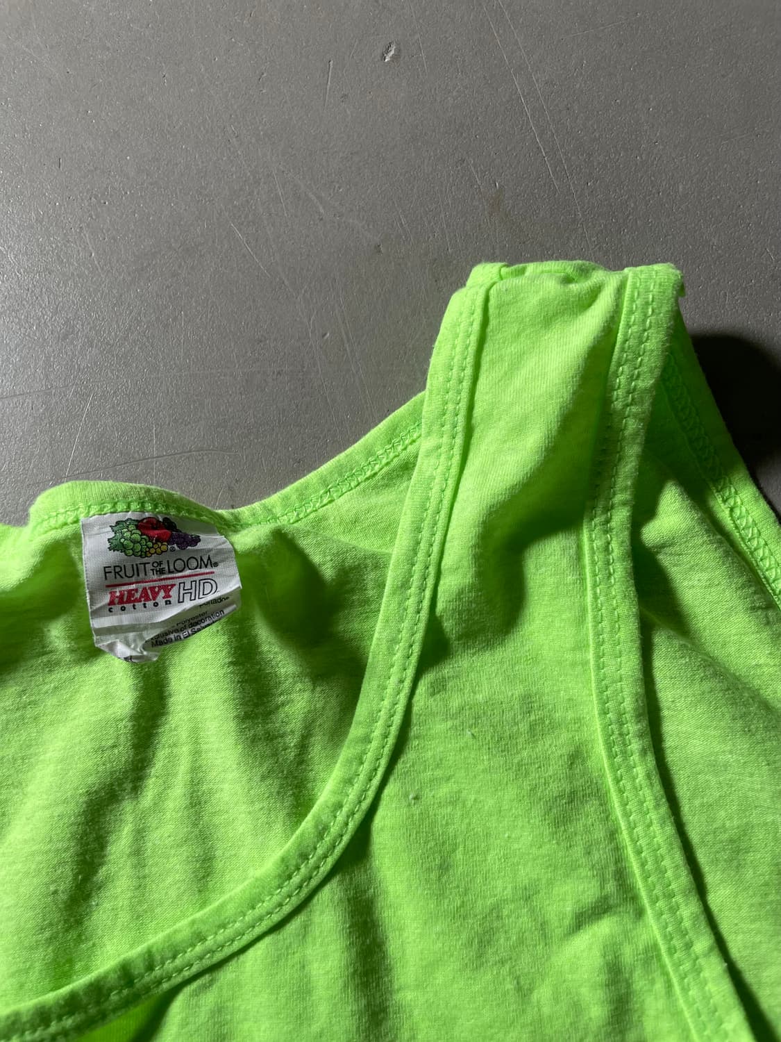 Fruit of the Loom Vintage Printed Tank T 상품이미지2
