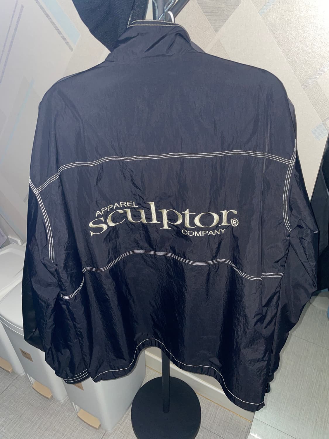 스컬프터 Triple Stitched Windbreaker Black M 상품이미지8