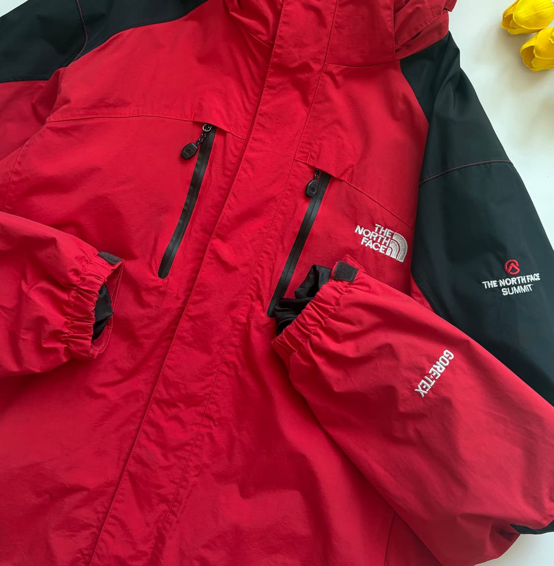 노스페이스 고어텍스 레드 바람막이 상품이미지3