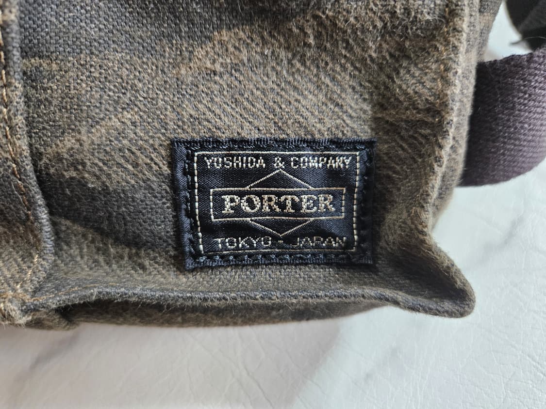 포터 70주년 웨이스트 숄더 투웨이백 타이거카모 상품이미지4