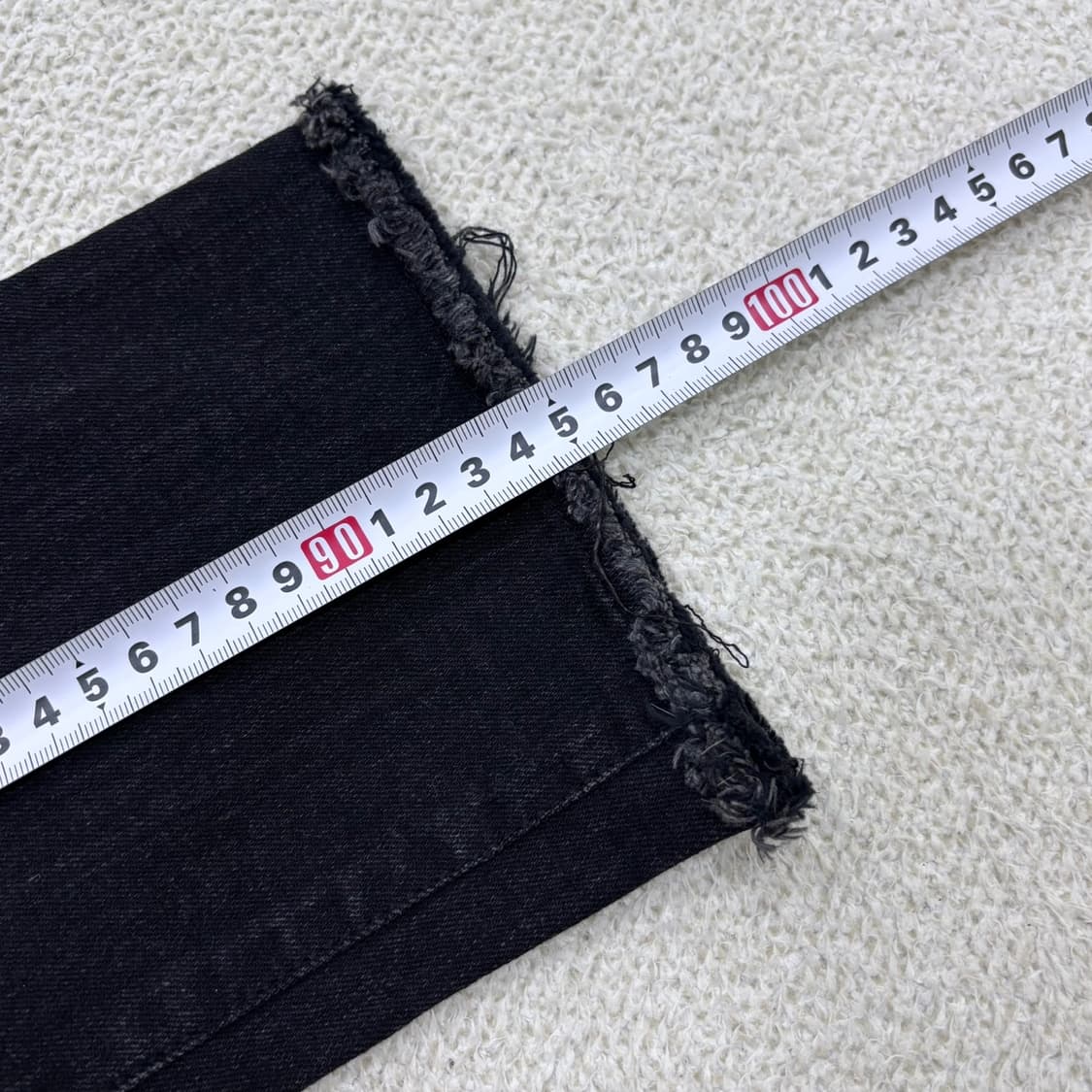 M 앤더슨벨 여성 블랙 데님 팬츠 0520E 상품이미지6