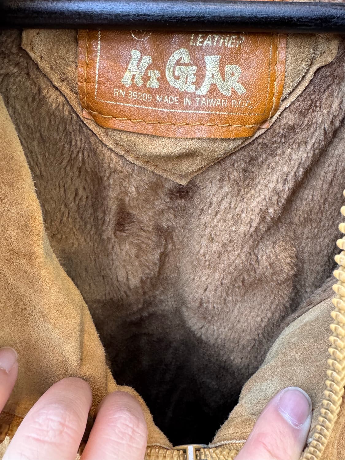 HI Gear 스웨이드 후드 가죽자켓  상품이미지4