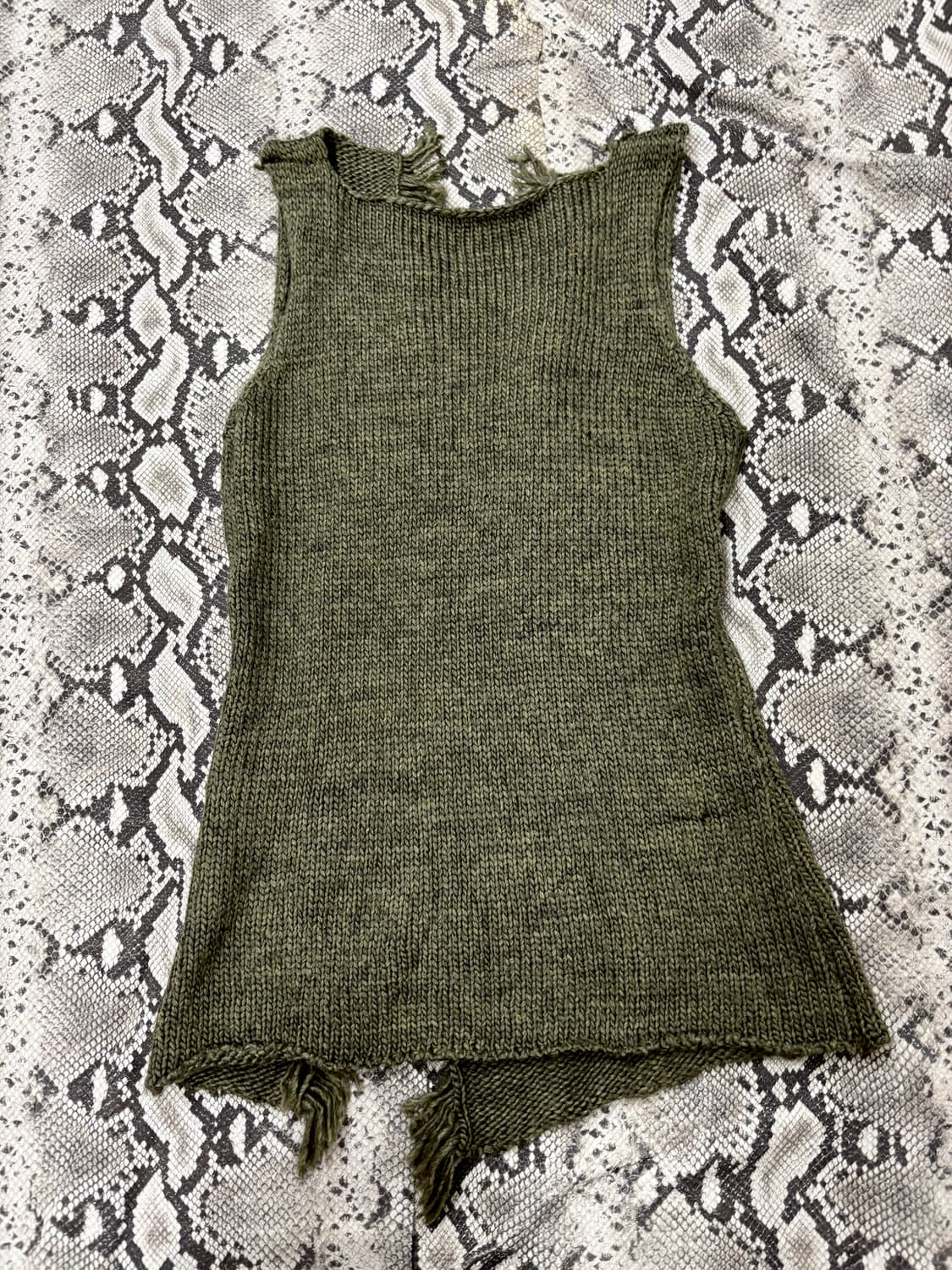 “Vintage” 00’s Grunge Mood Knit Sleevele 상품이미지8