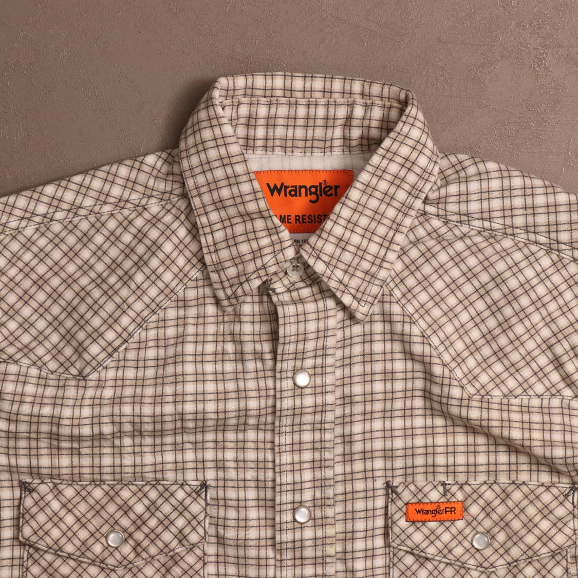 랭글러FR 체크 웨스턴 셔츠 A1793 상품이미지2