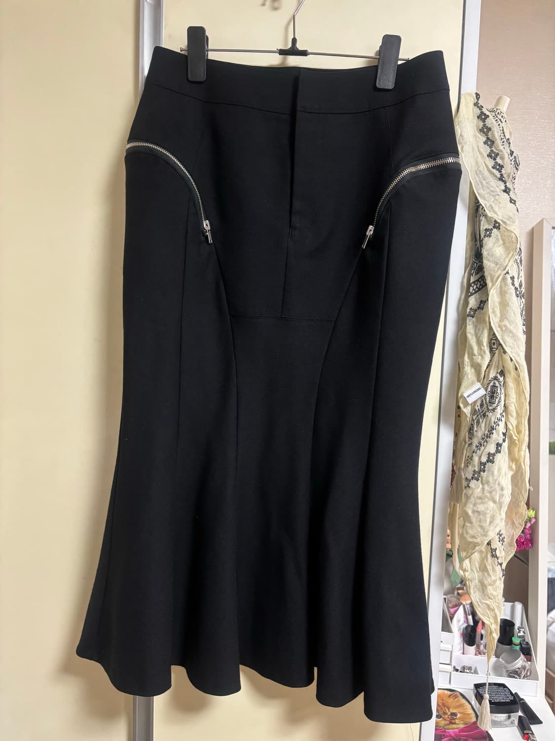 꼼데 준야와타나베 지퍼 포인트 스커트 상품이미지2