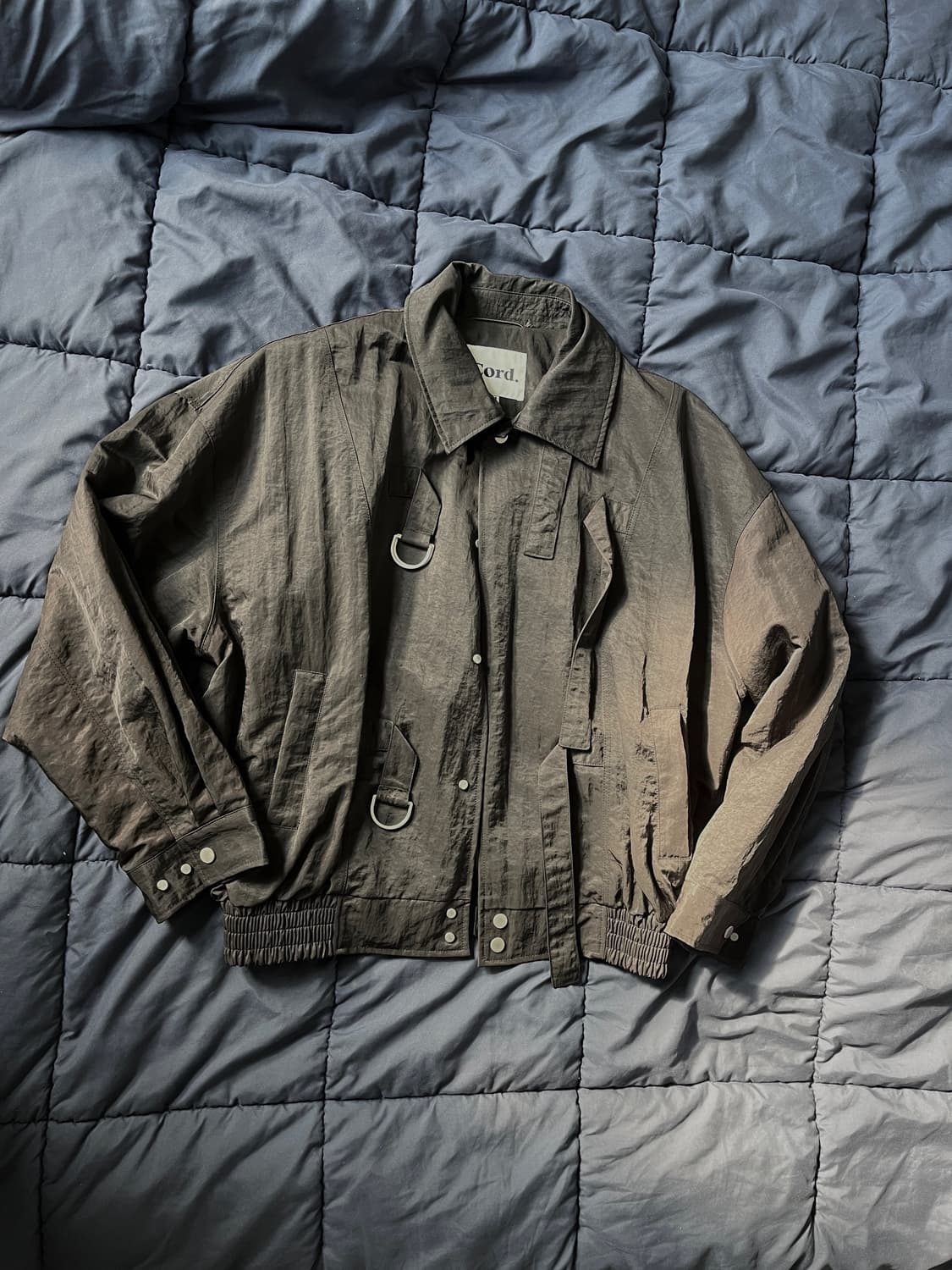 cord 벨티드 봄버 자켓 상품이미지1