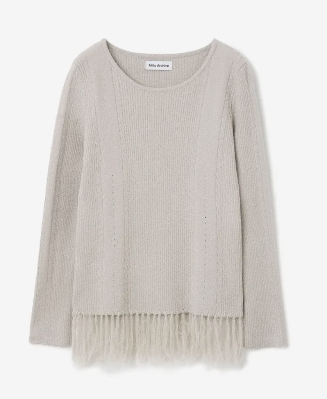 밀로 우먼 프린지 니트 상품이미지1