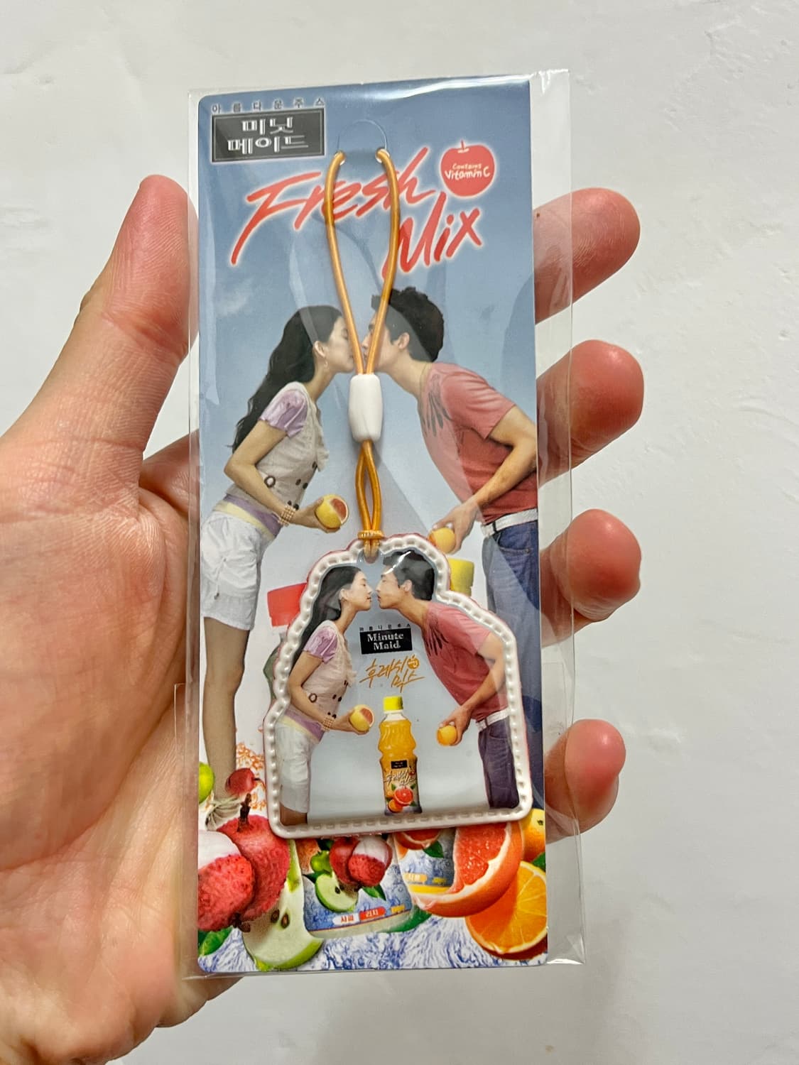 2005 미닛메이드 정려원 다니엘헤니 키링 상품이미지3