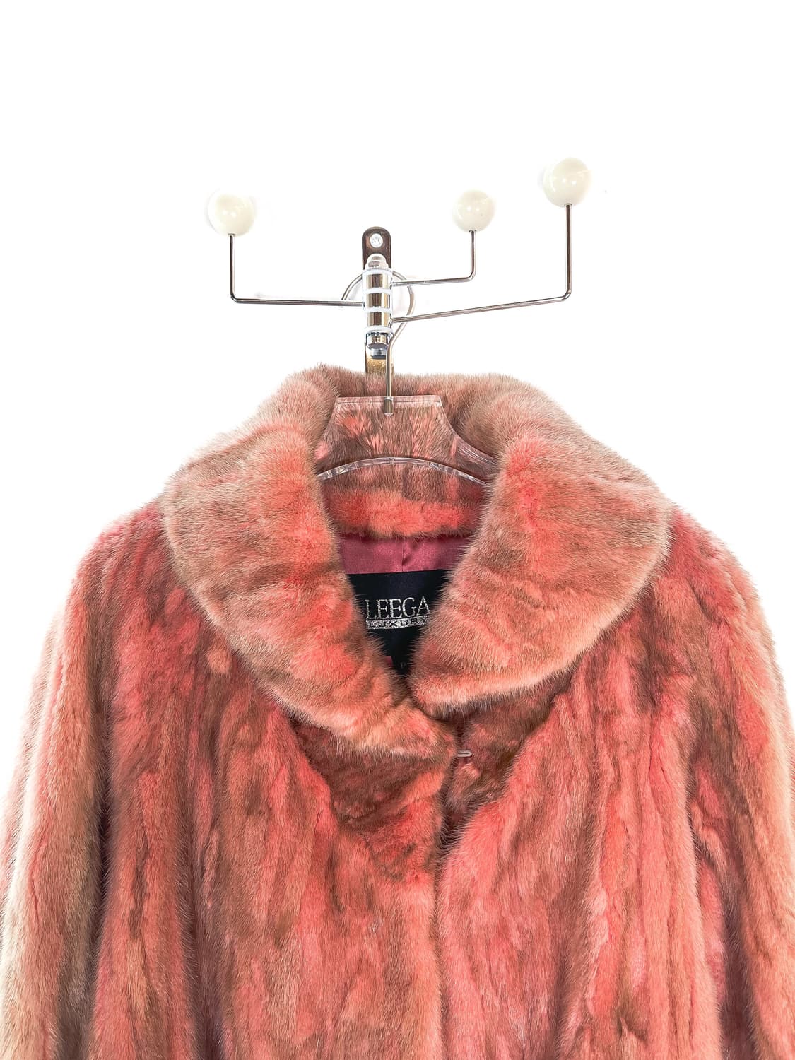 리가 핑크 밍크 퍼 자켓 상품이미지4