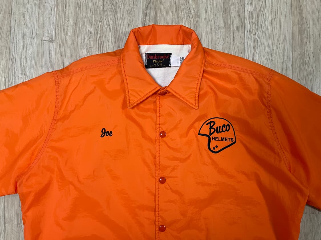 105) 70's 던브룩 부코헬멧 코치자켓(미국제) 상품이미지1