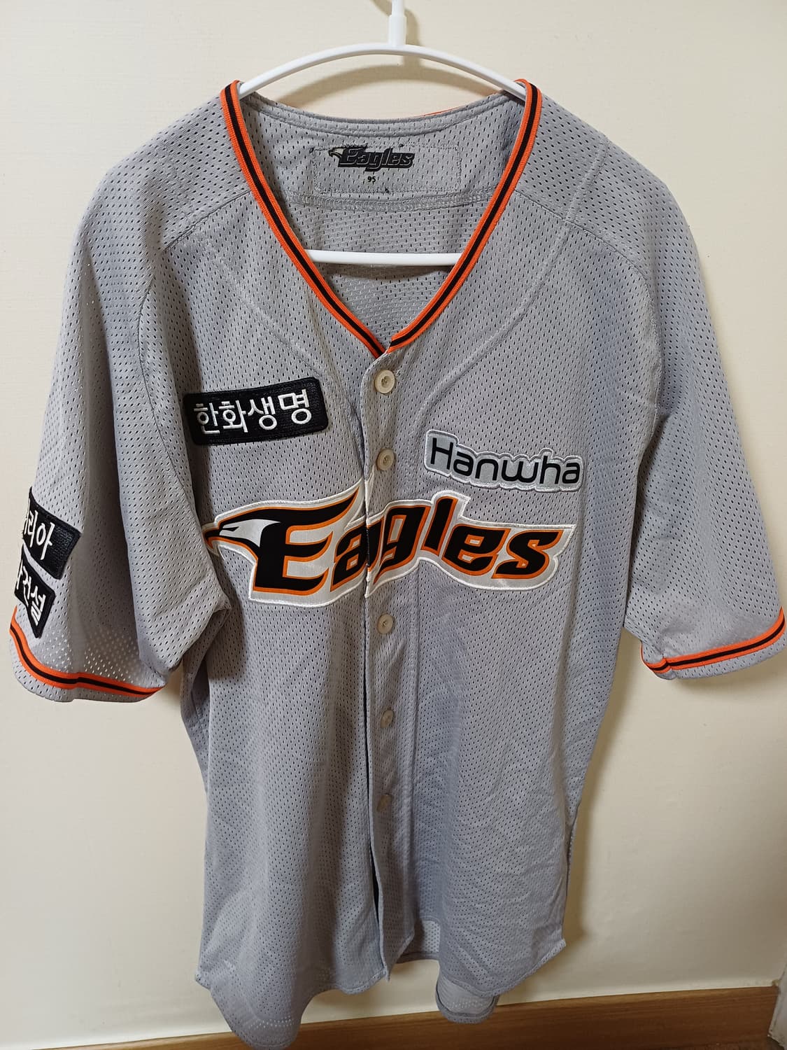 한화이글스 2019 원정 유니폼 정근우  상품이미지1