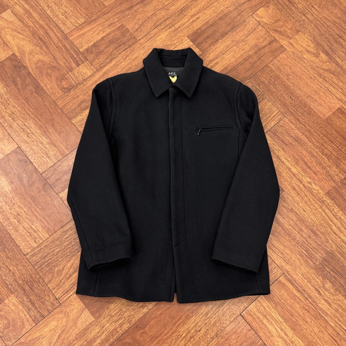 1(95) A.P.C 아페쎄 프랑스 메이드 울 자켓  상품이미지1