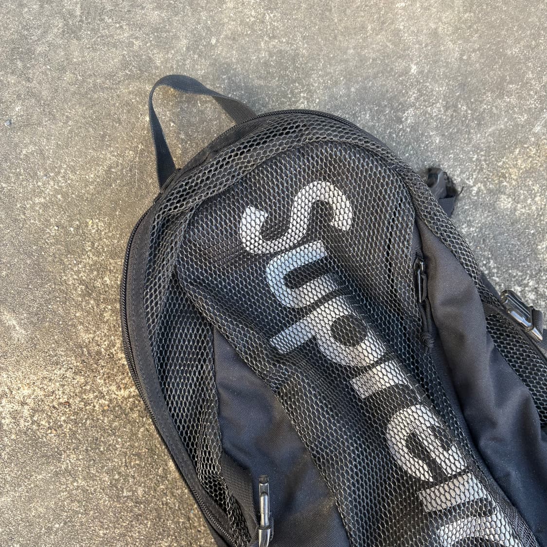 20ss 슈프림 블랙 백팩 상품이미지2