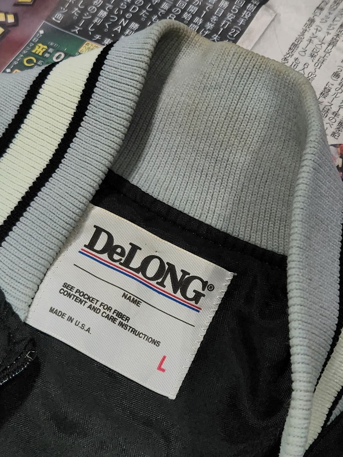 90's De LONG 라스베이거스 레이더스 아노락 L 상품이미지6