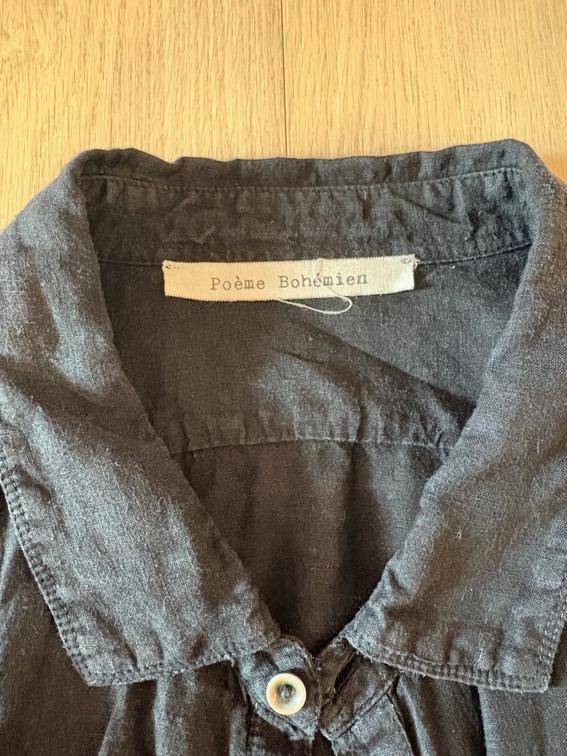 Poeme Bohemian 포엠 보헤미안 린넨 셔츠 상품이미지2