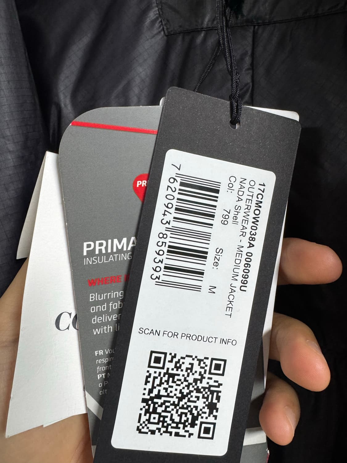 cp컴퍼니 24fw 나다쉘 경량패딩M 상품이미지4