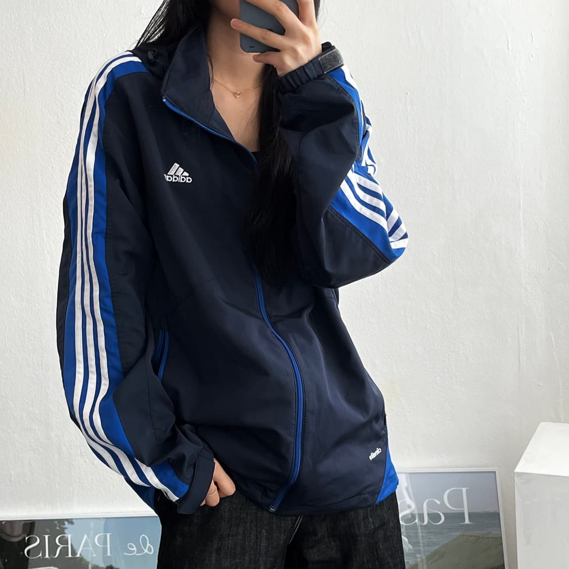 110) 아디다스바람막이 후드바람막이 A1317 상품이미지4