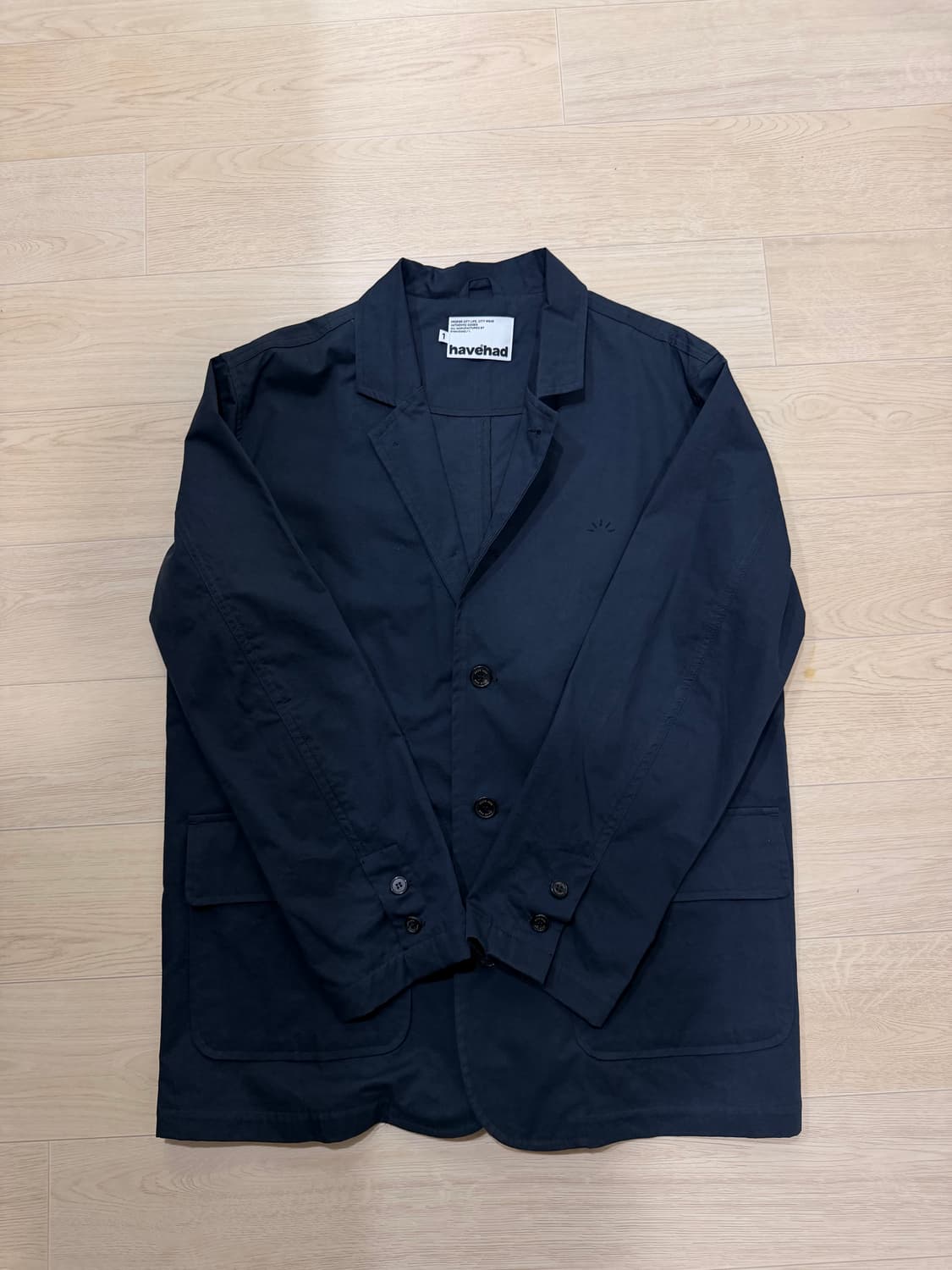 havehad 네이비 서머 이지 클럽 자켓 상품이미지2