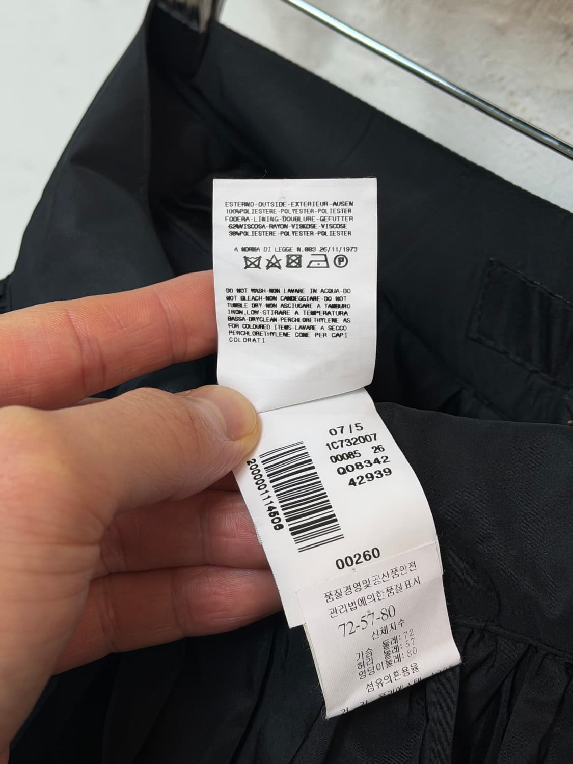 Just Cavalli 벌룬 미니 스커트 블랙 38 상품이미지7