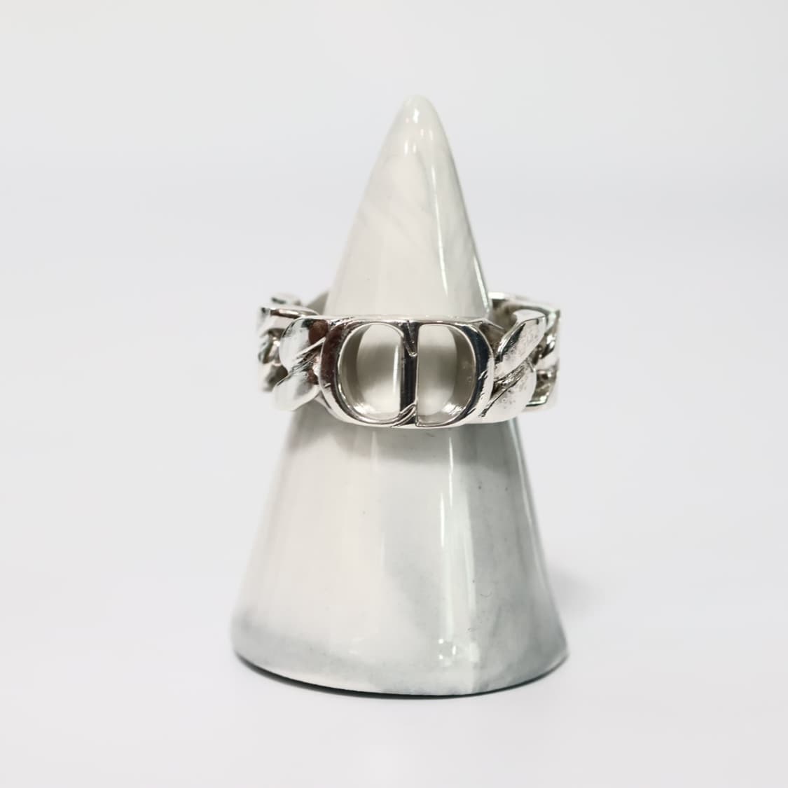 디올 CD ICON 체인 링크 925 반지 S/19호 상품이미지4