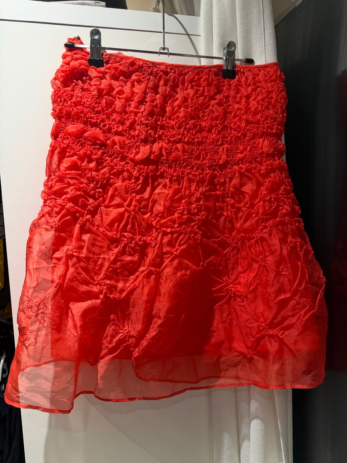 세실리아반센 오간자 스커트 상품이미지5