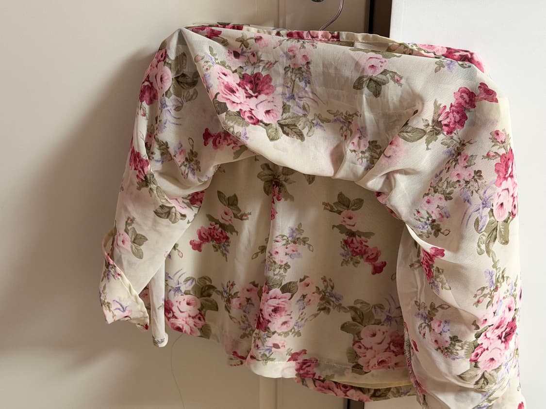 빈티지 플라워 치마바지 상품이미지2