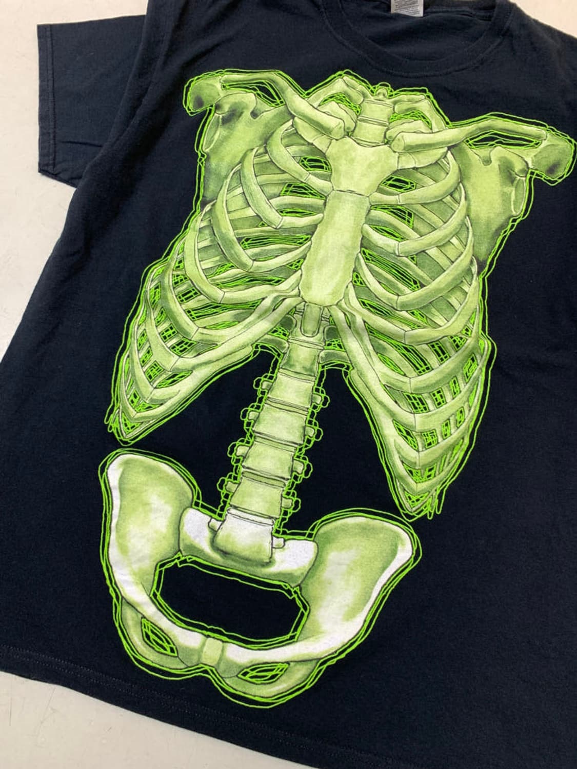 Vintage 00's Skeleton Tee (L) 상품이미지4