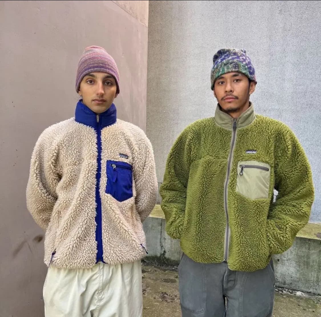 [M] 빈티지 파타고니아 딥파일 플리스 그레이 상품이미지2