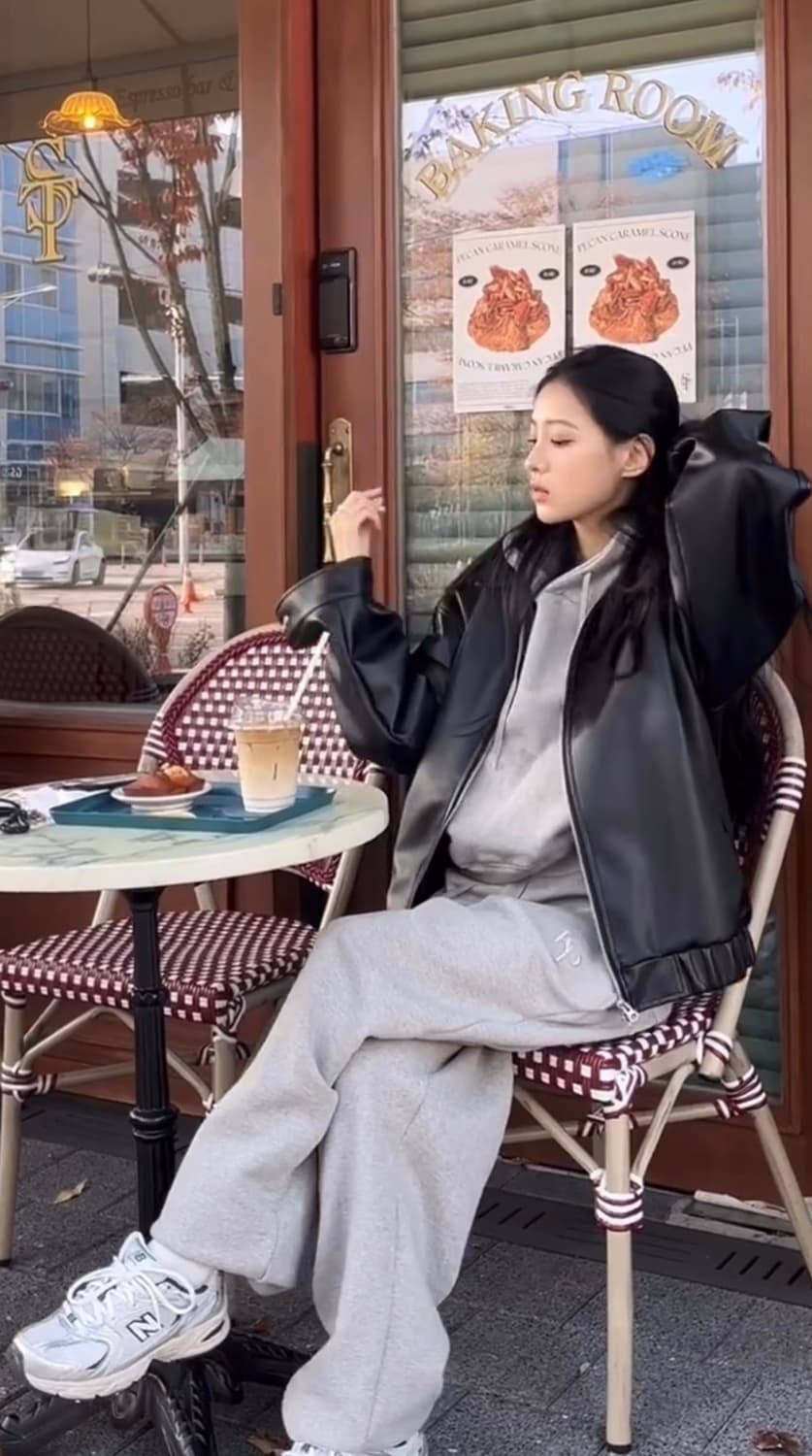 깜짝세일) 카키포인트 레더자켓+제작데님 증정 상품이미지2