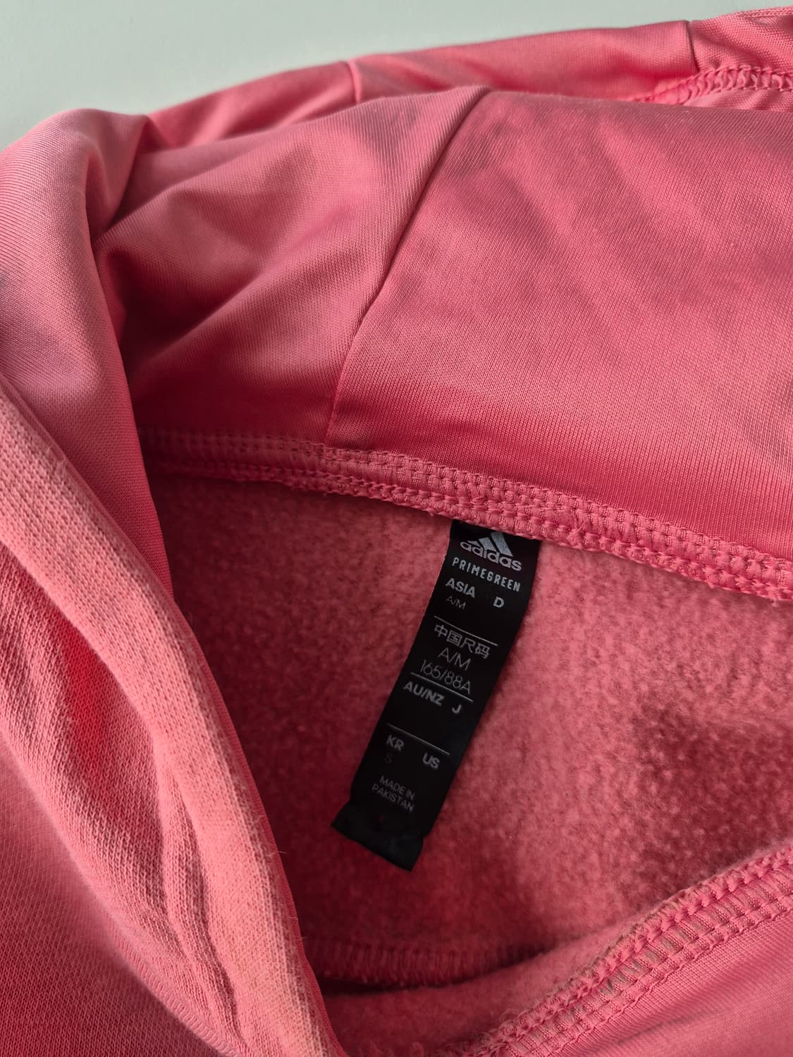 아디다스 약기모 크롭 트레이닝복 세트(MT0 상품이미지5