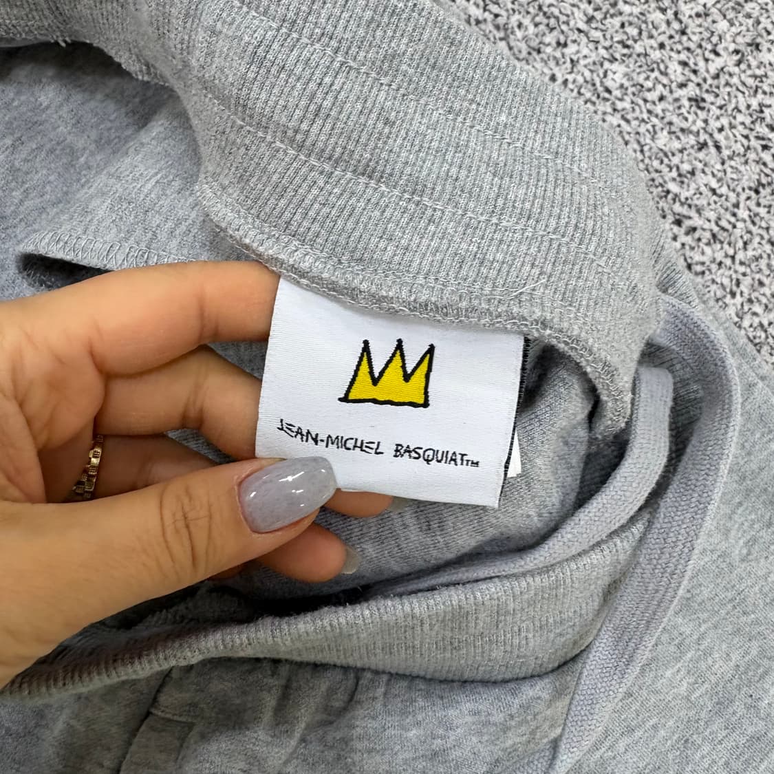 76 장미셸바스키아 코튼 반바지 0304J 상품이미지2